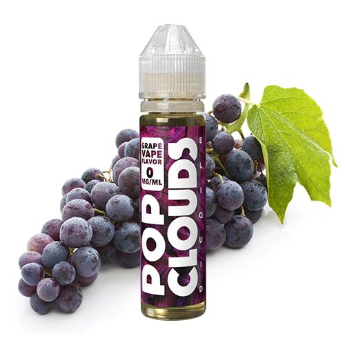 Pop Clouds Eliquid - Grape Vape
