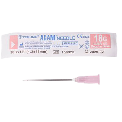 Terumo - Needle Blunt / Drawing Up Needle 18G - 5 pack - BuddhistDude Vapes