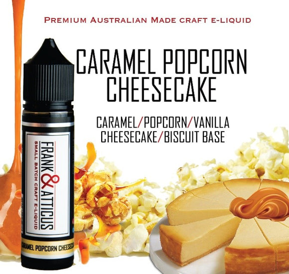 Frank & Atticus - Caramel Popcorn Cheesecake - BuddhistDude Vapes